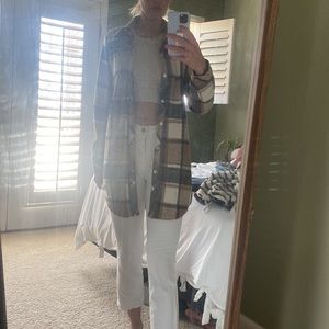 Plaid shacket